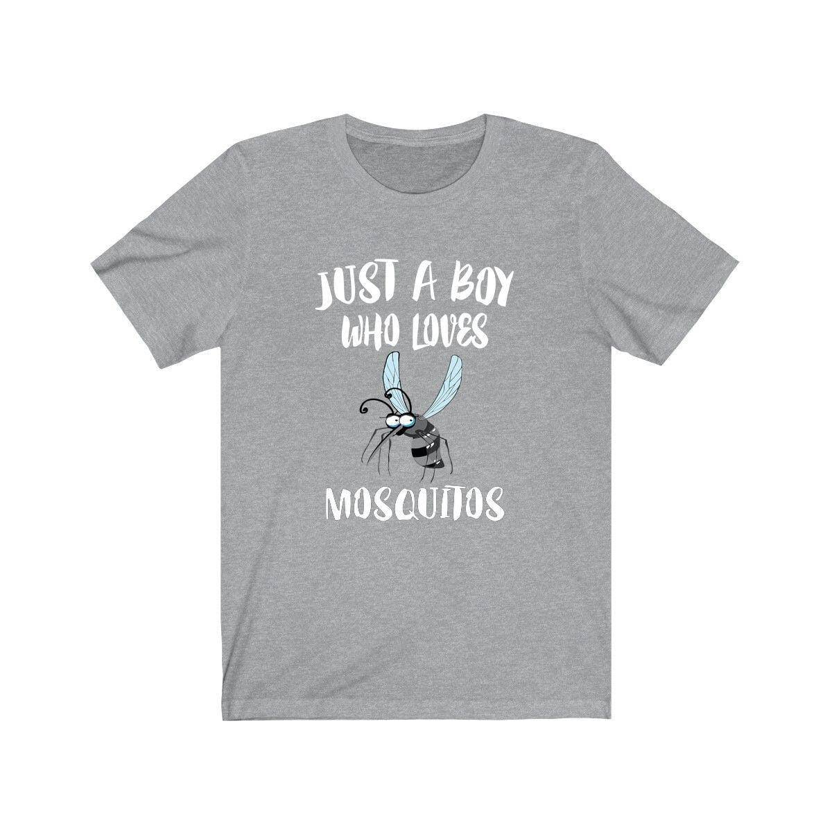 Just A Boy Who Loves Mosquitos Shirt, Mosquito Lover Shirt, Mosquito Shirt, Mosquito Lover Gift, Animal Adult Kids T-Shirt Image 1