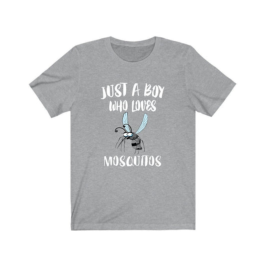 Just A Boy Who Loves Mosquitos Shirt - mosquito print design