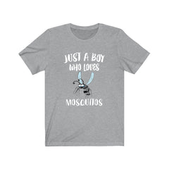 Just A Boy Who Loves Mosquitos Shirt - mosquito print design