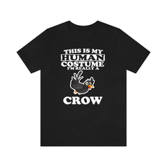 Crow Costume Funny T-Shirt - novelty crow print design