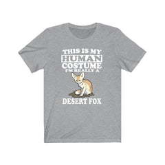 This Is My Human Costume I'm Really A Desert Fox Shirt - desert fox print design