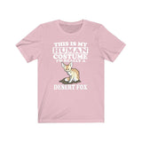This Is My Human Costume I'm Really A Desert Fox Shirt, Desert Fox Lover Shirt, Fox Shirt, Fox Lover Gift, Animal Gift Image 4