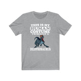 This Is My Human Costume I'm Really A Dilophosaurus Dinosaur Shirt, Dilophosaurus Lover Shirt, Dinosaur Shirt, Dinosaur Gift, Animal Gift Image 1