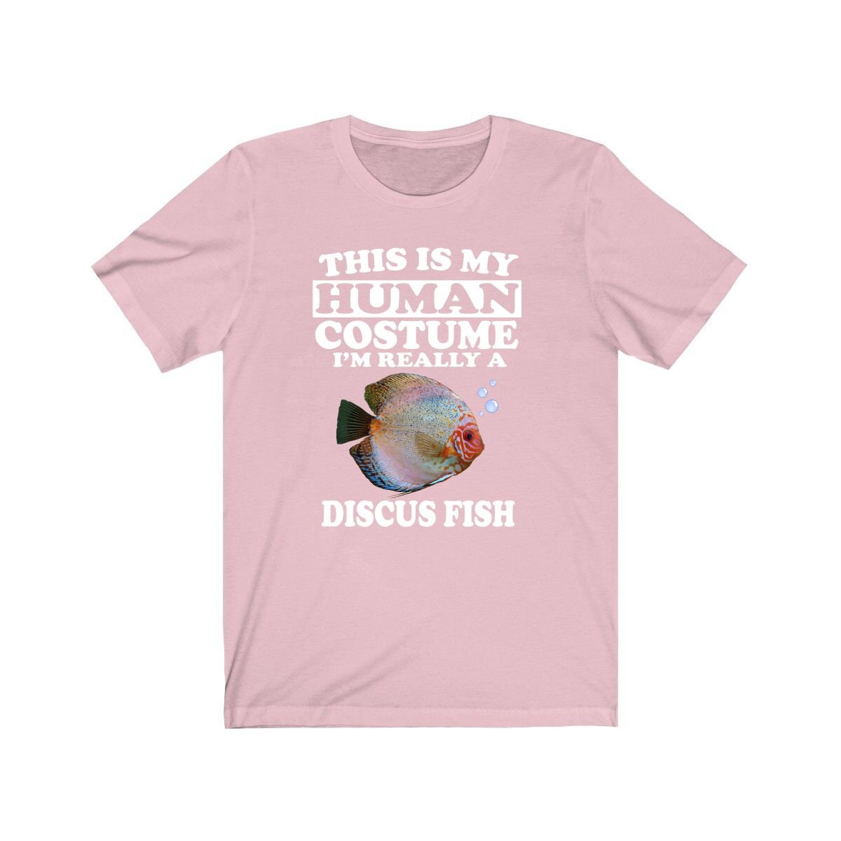This Is My Human Costume I'm Really A Discus Fish Shirt, Discus Lover Shirt, Discus Shirt, Discus Gift, Animal Gift Image 4