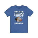 This Is My Human Costume I'm Really A Discus Fish Shirt, Discus Lover Shirt, Discus Shirt, Discus Gift, Animal Gift Image 2