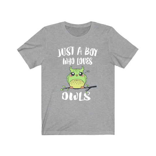 Just A Boy Who Loves Owls Shirt - owl print design