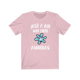 Just A Boy Who Loves Amoebas Shirt, Amoeba Lover Shirt, Amoeba Shirt, Microbiologist Gift, Animal Adult Kids T-Shirt Image 4
