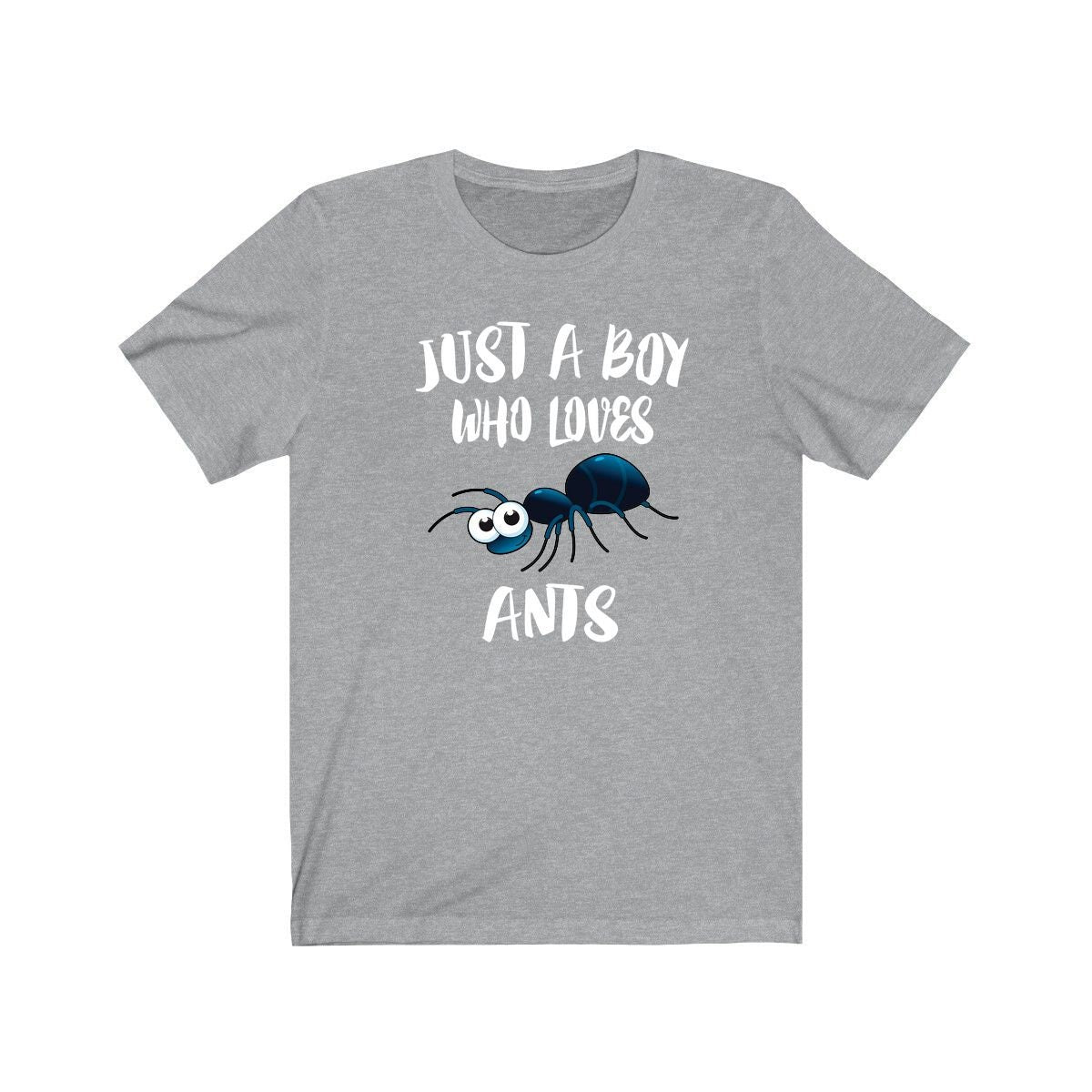 Just A Boy Who Loves Ants Shirt, Ant Lover Shirt, Ant Shirt, Ant Lover Gift, Animal Adult Kids T-Shirt Image 1