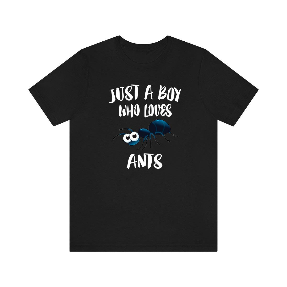 Just A Boy Who Loves Ants Shirt, Ant Lover Shirt, Ant Shirt, Ant Lover Gift, Animal Adult Kids T-Shirt Image 3