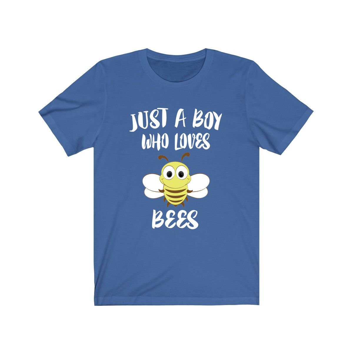 Just A Boy Who Loves Bees Shirt, Bee Lover Shirt, Bee Shirt, Bee Lover Gift, Animal Adult Kids T-Shirt Image 3