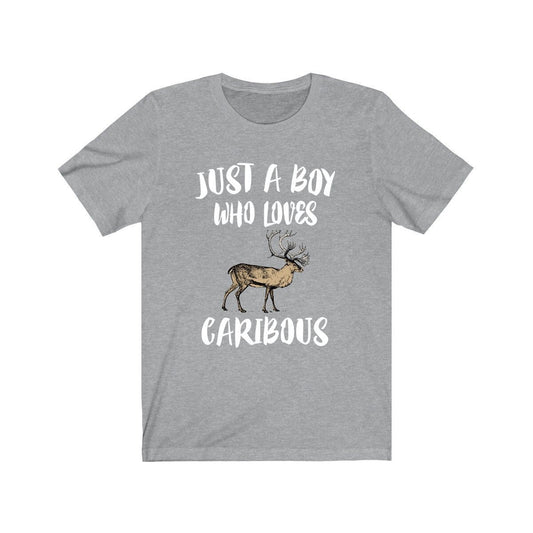 Just A Boy Who Loves Caribous Shirt - caribou print design