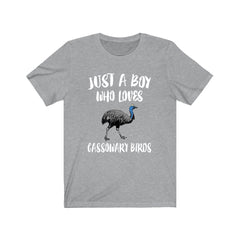 Cassowary T-Shirt for Boys - cassowary print design