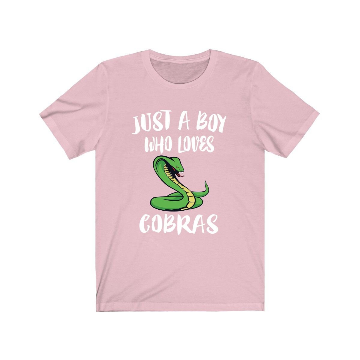 Just A Boy Who Loves Cobras Snakes Shirt, Cobra Lover Shirt, Snake Shirt, Cobra Lover Gift, Animal Adult Kids T-Shirt Image 4