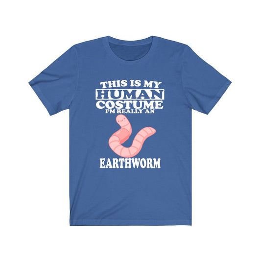 This Is My Human Costume I'm Really An Earthworm Shirt - earthworm print design