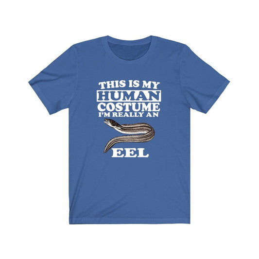 This Is My Human Costume I'm Really An Eel Fish Shirt - eel print design