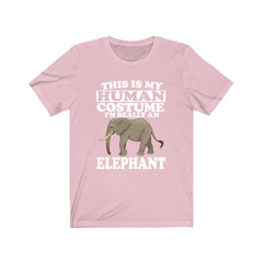 This Is My Human Costume I'm Really An Elephant Shirt - elephant print design