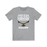 This Is My Human Costume I'm Really A Falcon Bird Shirt, Falcon Lover Shirt, Birding Shirt, Falcon Funny Gift, Animal Gift Image 3