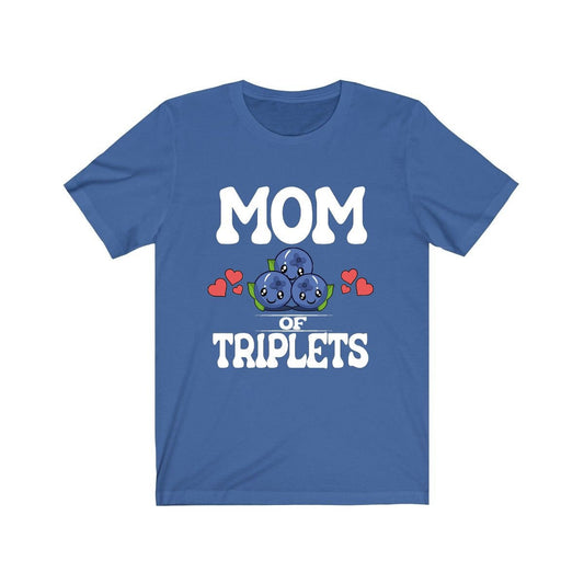 Mom Of Triplets Pregnancy Shirt - mom of triplets design