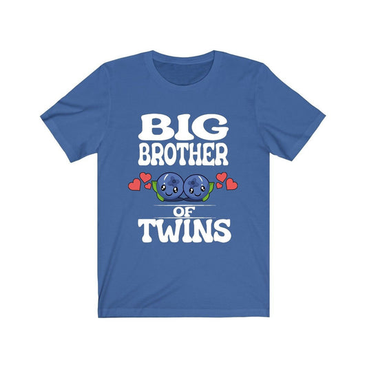Big Brother Of Twins Blueberries Shirt - big brother of twins blueberry print design