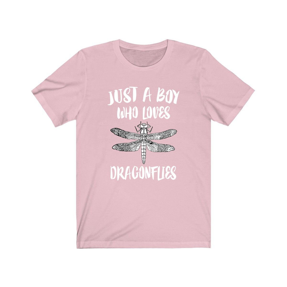 Just A Boy Who Loves Dragonflies Shirt, Dragonfly Lover Shirt, Dragonfly Shirt, Dragonfly Lover Gift, Animal Adult Kids T-Shirt Image 4