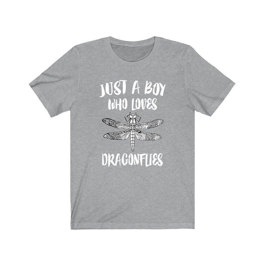 Just A Boy Who Loves Dragonflies Shirt - dragonfly print design