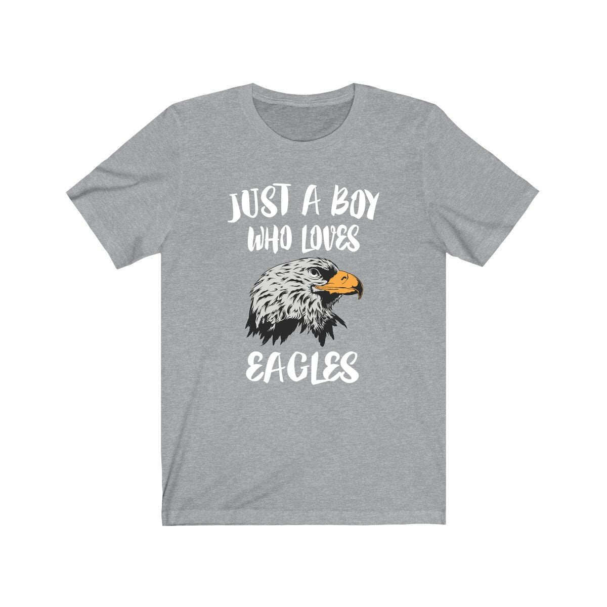 Just A Boy Who Loves Eagles Birds Shirt, Eagle Lover Shirt, Eagle Shirt, Birding Lover Gift, Animal Adult Kids T-Shirt Image 2
