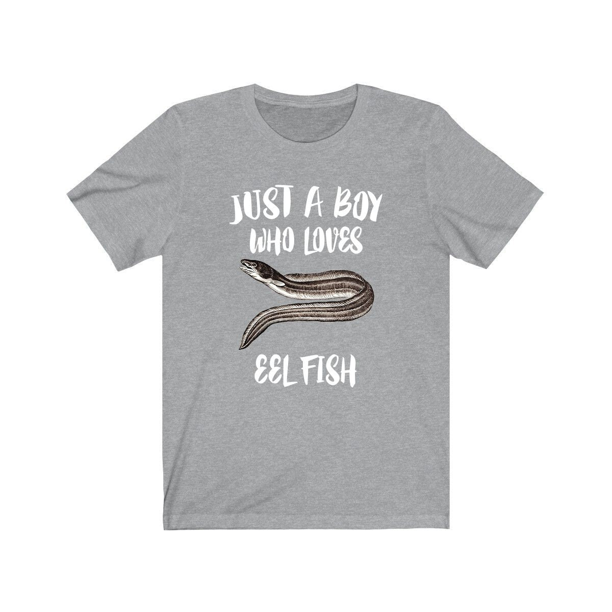 Just A Boy Who Loves Eel Fish Shirt, Eel Lover Shirt, Eel Shirt, Eel Lover Gift, Animal Adult Kids T-Shirt Image 1