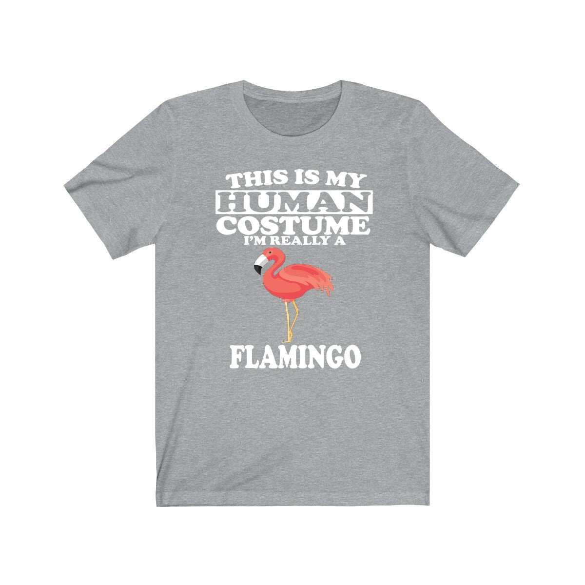 This Is My Human Costume I'm Really A Flamingo Bird Shirt, Flamingo Lover Shirt, Flamingo Shirt, Flamingo Funny Gift, Animal Gift Image 3