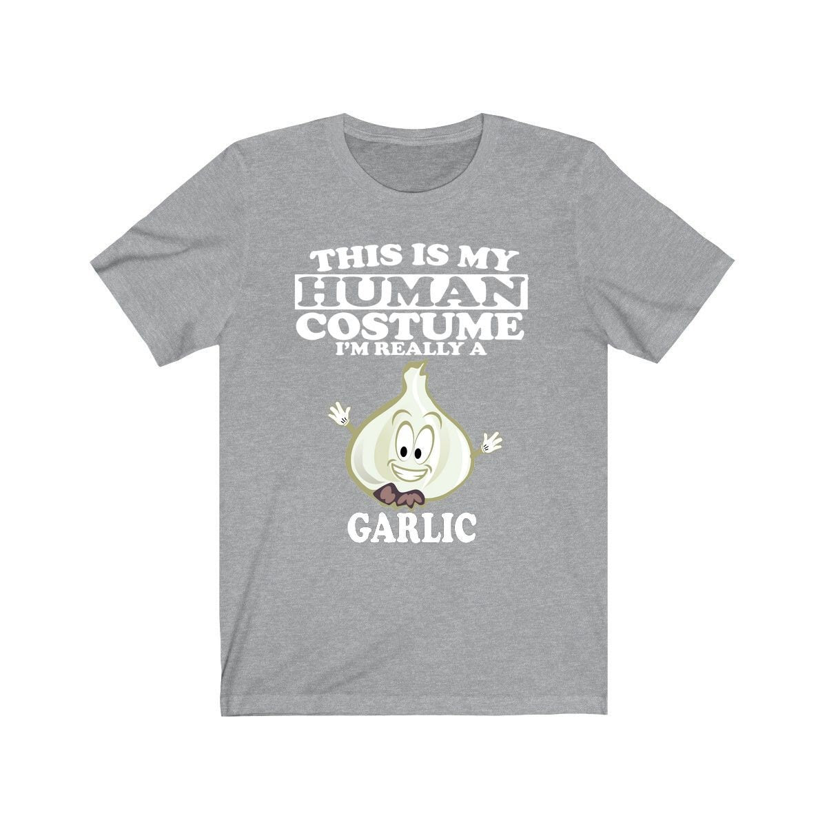 This Is My Human Costume I'm Really A Garlic Onion Shirt, Garlic Lover Shirt, Garlic Shirt, Garlic Funny Gift, Animal Gift Image 3