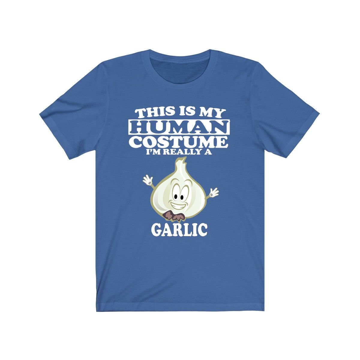 This Is My Human Costume I'm Really A Garlic Onion Shirt, Garlic Lover Shirt, Garlic Shirt, Garlic Funny Gift, Animal Gift Image 2