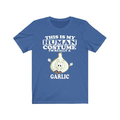 This Is My Human Costume I'm Really A Garlic Onion Shirt - garlic print design