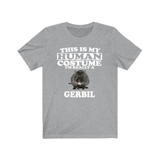 This Is My Human Costume I'm Really A Gerbil Shirt - gerbil print design