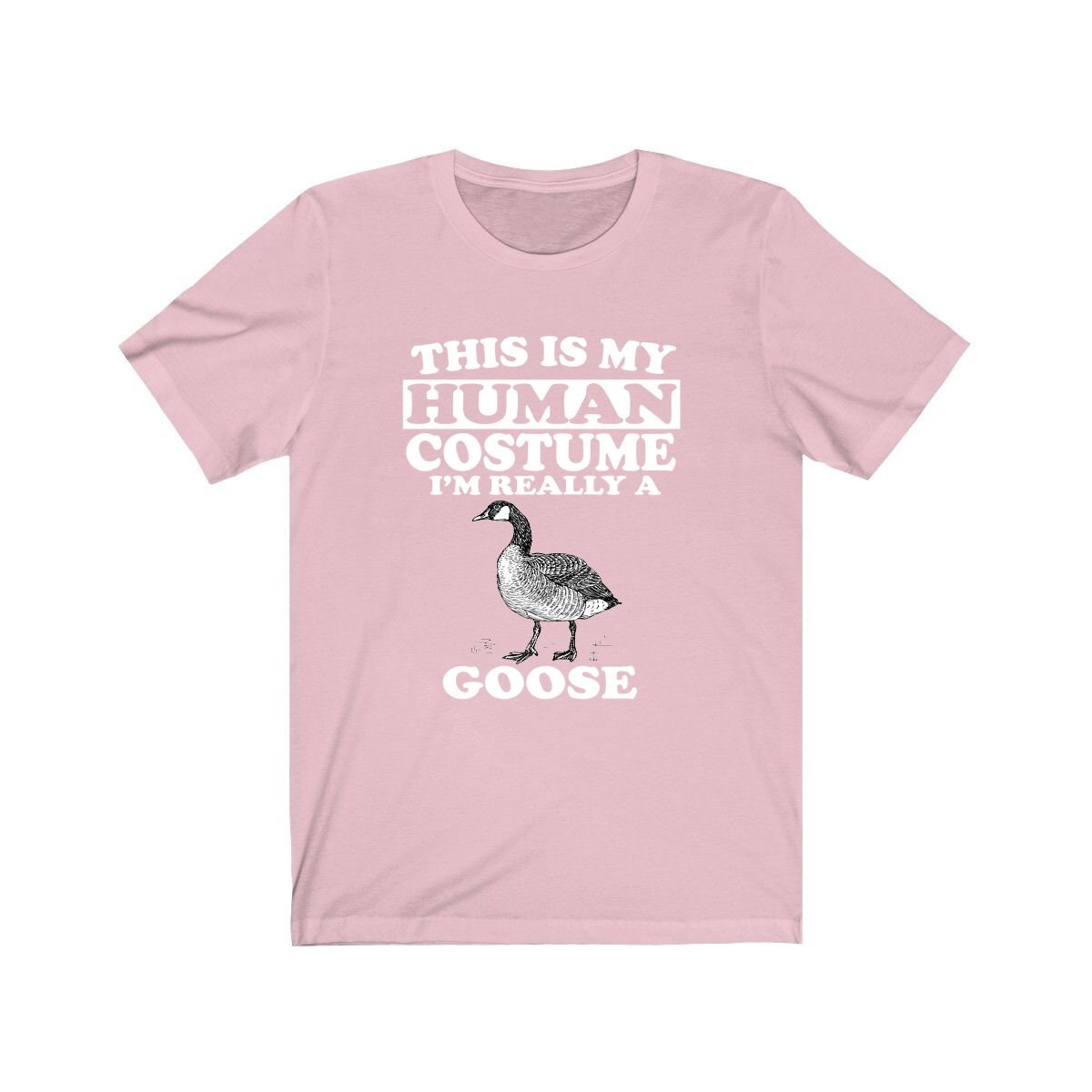 This Is My Human Costume I'm Really A Goose Shirt, Goose Lover Shirt, Birding Shirt, Goose Funny Gift, Animal Shirt Image 4