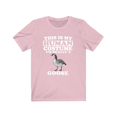 This Is My Human Costume I'm Really A Goose Shirt - goose print design