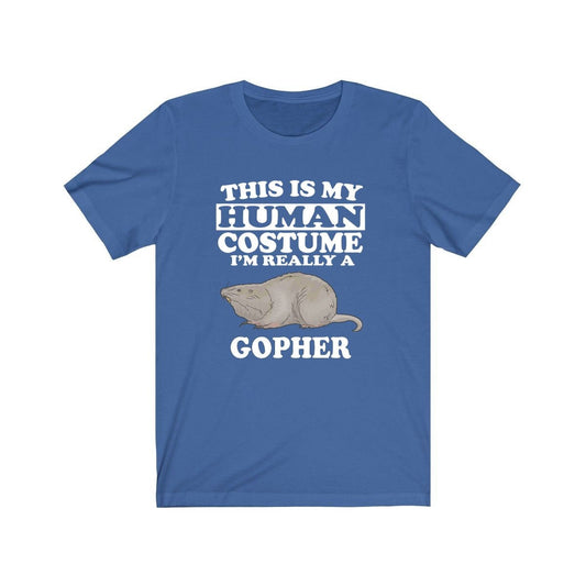 Gopher Human Costume Shirt - gopher print design