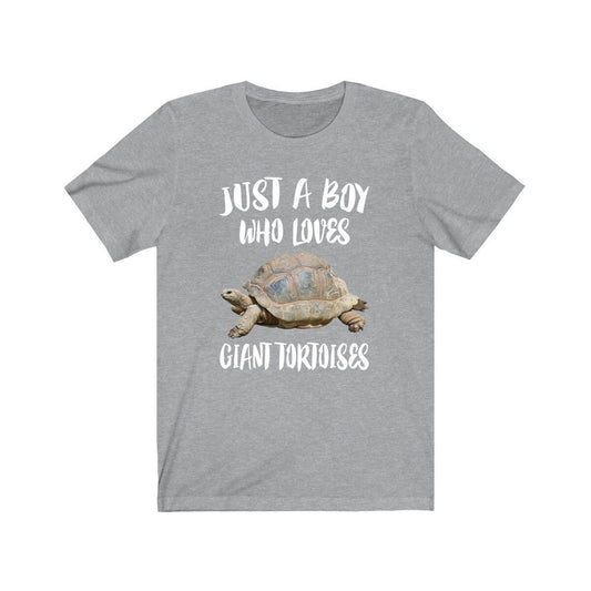Boy Who Loves Giant Tortoises Shirt - giant tortoise print design