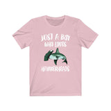 Just A Boy Who Loves Hammerheads Shark Shirt, Hammerhead Shark Lover Shirt, Shark Shirt, Shark Lover Gift, Animal Adult Kids T-Shirt Image 4