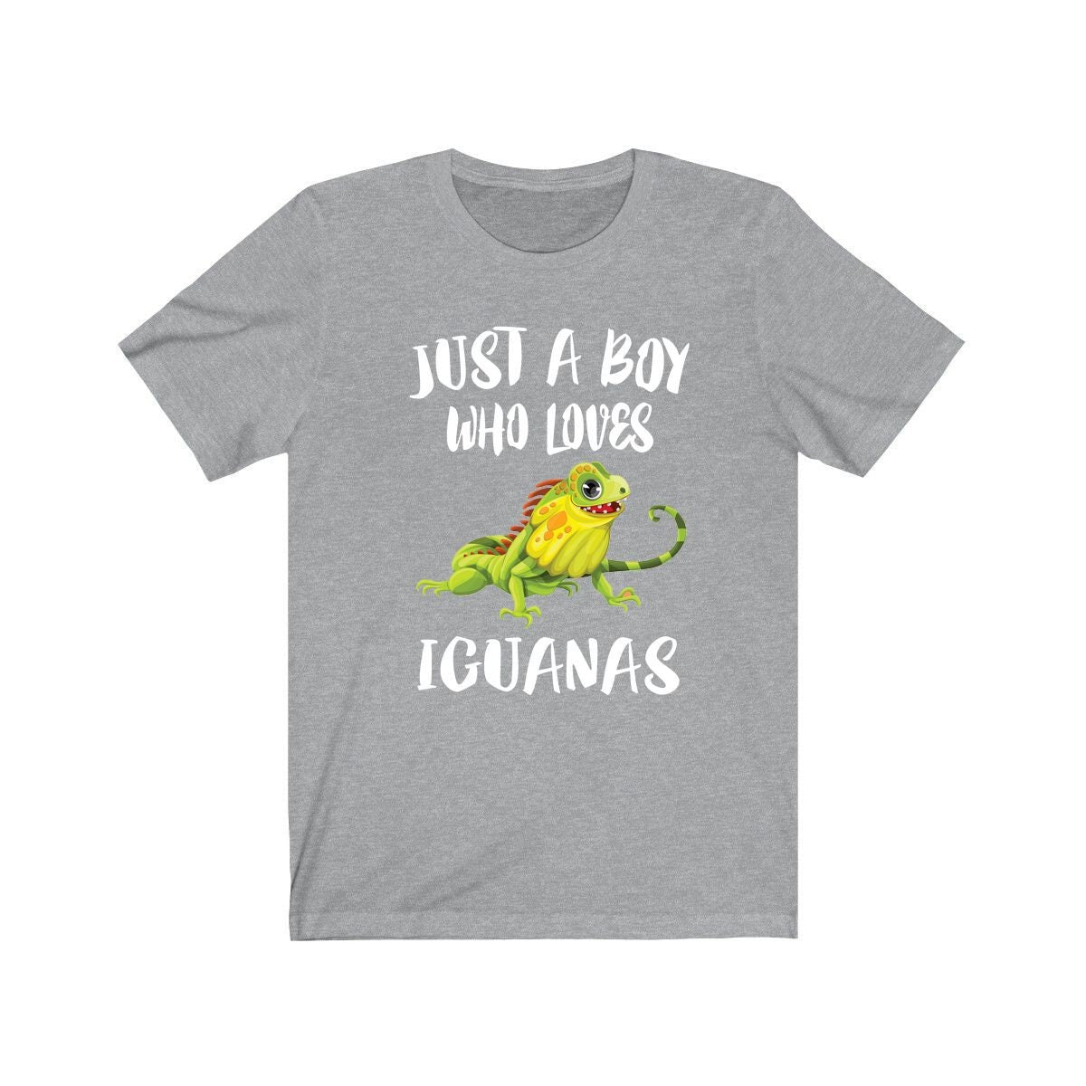 Just A Boy Who Loves Iguanas Shirt, Iguana Lover Shirt, Iguana Shirt, Iguana Lover Gift, Animal Adult Kids T-Shirt Image 3