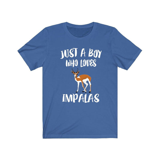Just A Boy Who Loves Impalas Shirt - impala print design