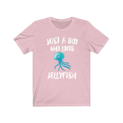 Just a boy who loves jellyfish ocean animal lover tee