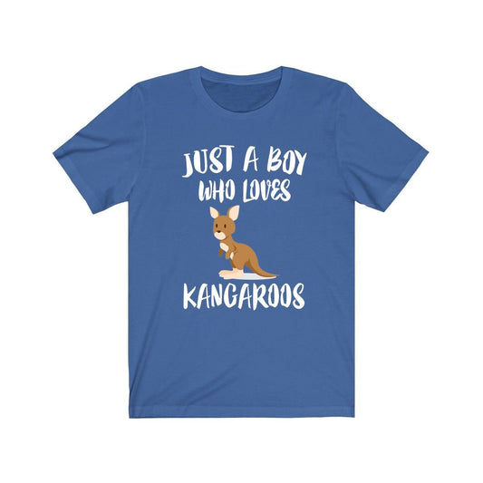 Just a boy who loves kangaroos Australian outback marsupial tee