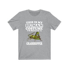 This Is My Human Costume I'm Really A Grasshopper T-Shirt - grasshopper print design