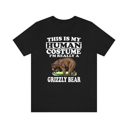 Grizzly Bear Costume T-Shirt - grizzly bear print design