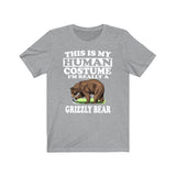 This Is My Human Costume I'm Really A Grizzly Bear Shirt, Grizzly Bear Lover Shirt, bear Shirt, Bear Funny Gift, Animal Shirt Image 1