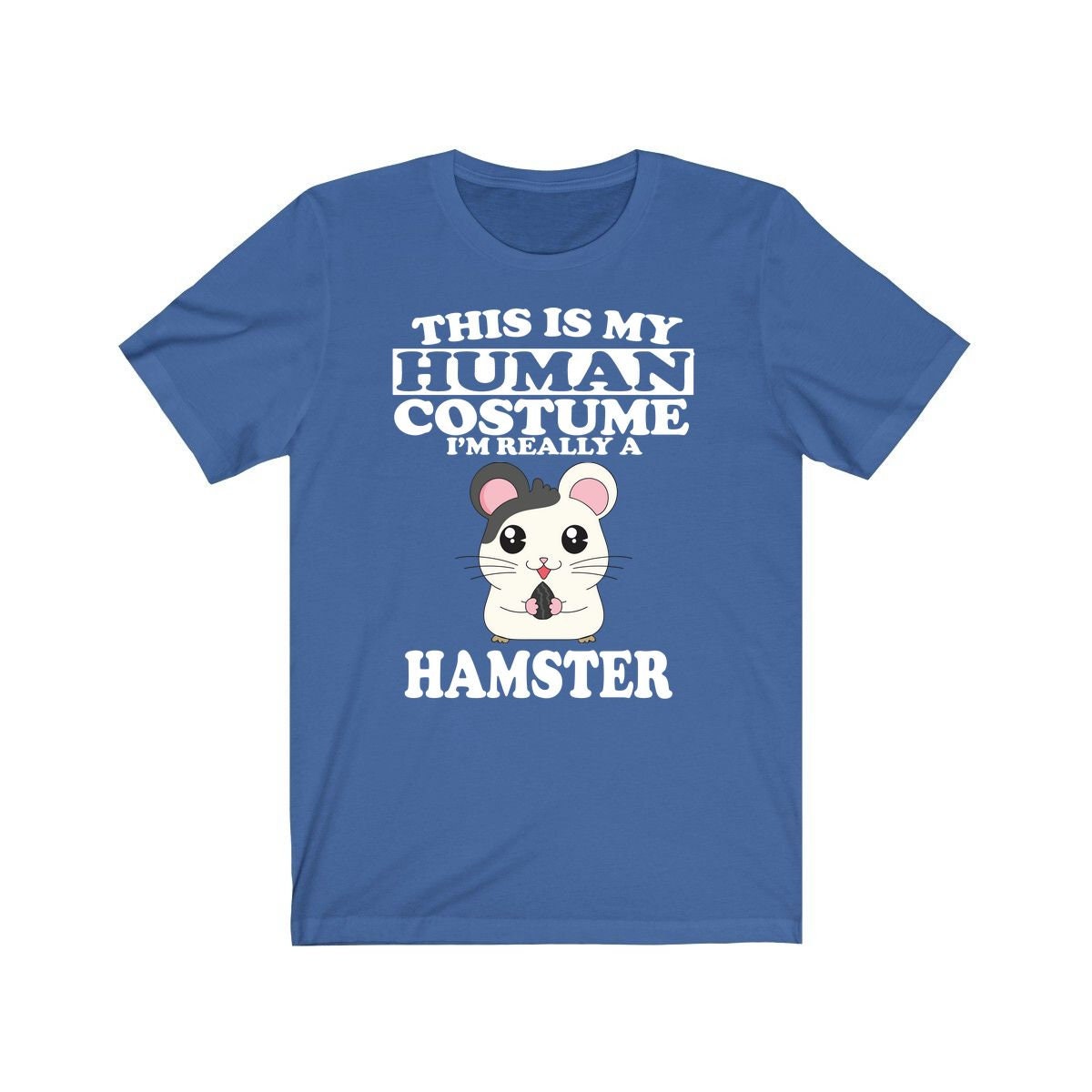 This Is My Human Costume I'm Really A Hamster Shirt, Hamster Lover Shirt, Hamster Shirt, Hamster Funny Gift, Animal Shirt Image 2