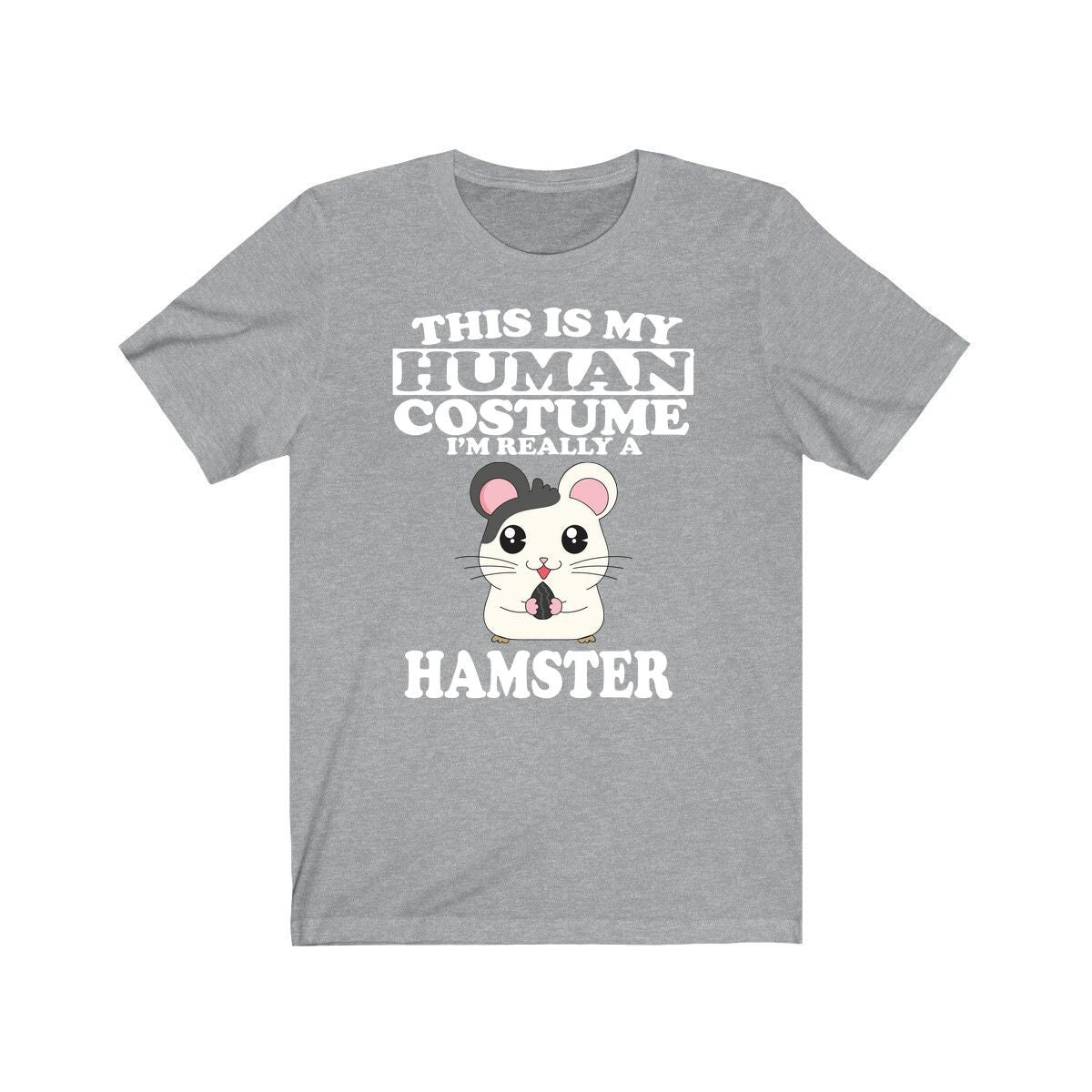 This Is My Human Costume I'm Really A Hamster Shirt, Hamster Lover Shirt, Hamster Shirt, Hamster Funny Gift, Animal Shirt Image 3