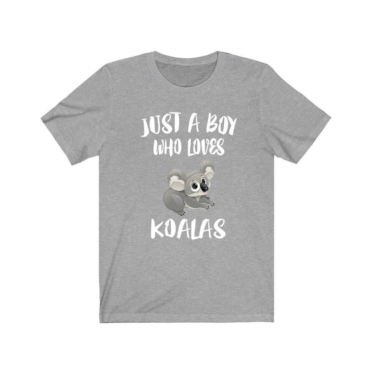 Just A Boy Who Loves Koalas Shirt, Koala Lover Shirt, Koala Shirt, Koala Lover Gift, Animal Adult Kids T-Shirt Image 3