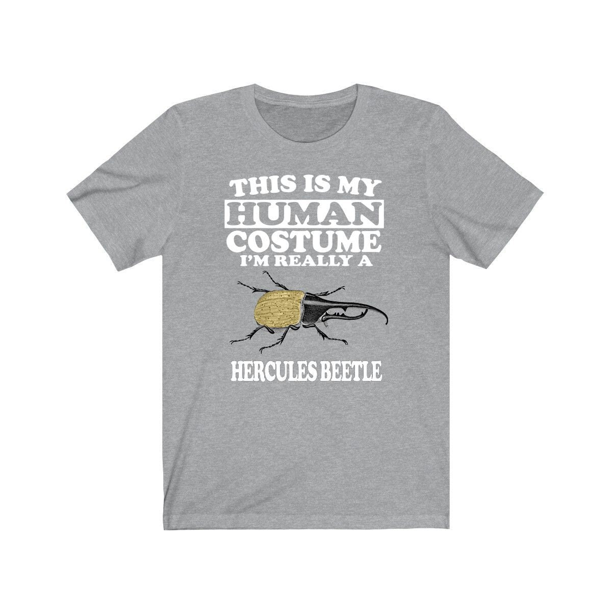 This Is My Human Costume I'm Really A Hercules Beetle Shirt, Hercules Beetle Lover Shirt, Beetle Shirt, Beetle Funny Gift, Animal Shirt Image 1