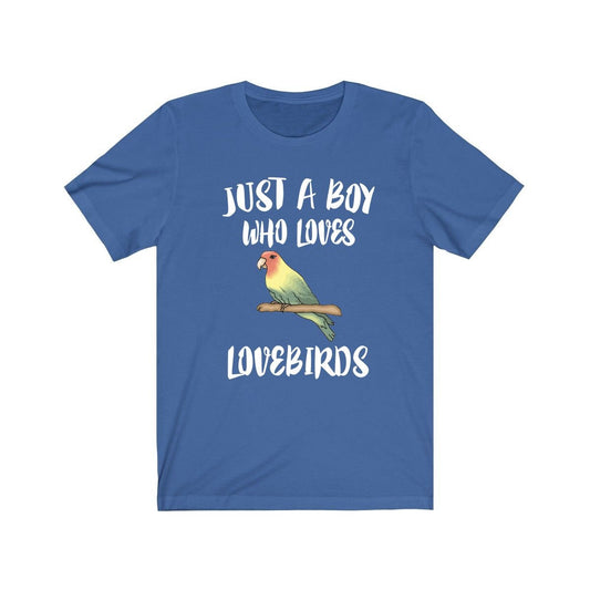 Lovebird T-Shirt for Boys - lovebird print design