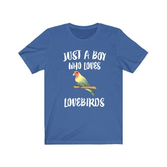 Lovebird T-Shirt for Boys - lovebird print design